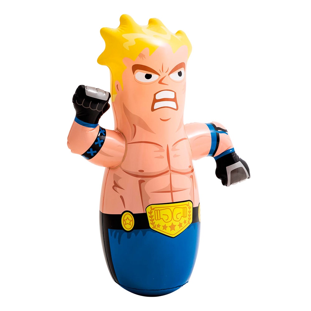 Tentetieso Luchador hinchable 3D Intex 4
