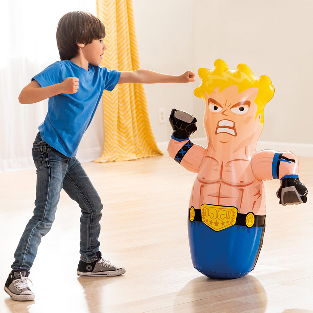 Tentetieso Luchador hinchable 3D Intex 5
