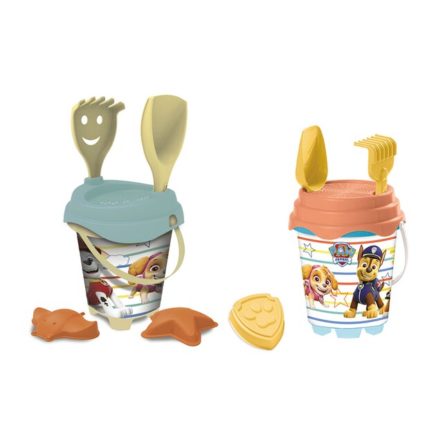 Conjunto Cubo Castillo + Moldes Paw Patrol  Mondo modelos surtidos