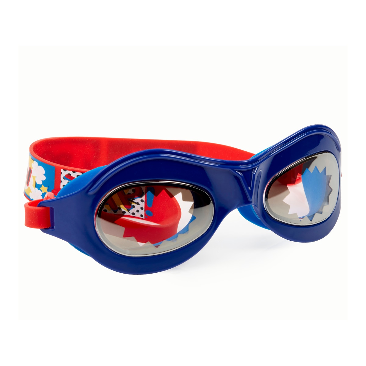 Bling2O – Gafas de natación infantiles ELECTRIC 80´S ELECTRIC 80 RETRORED.