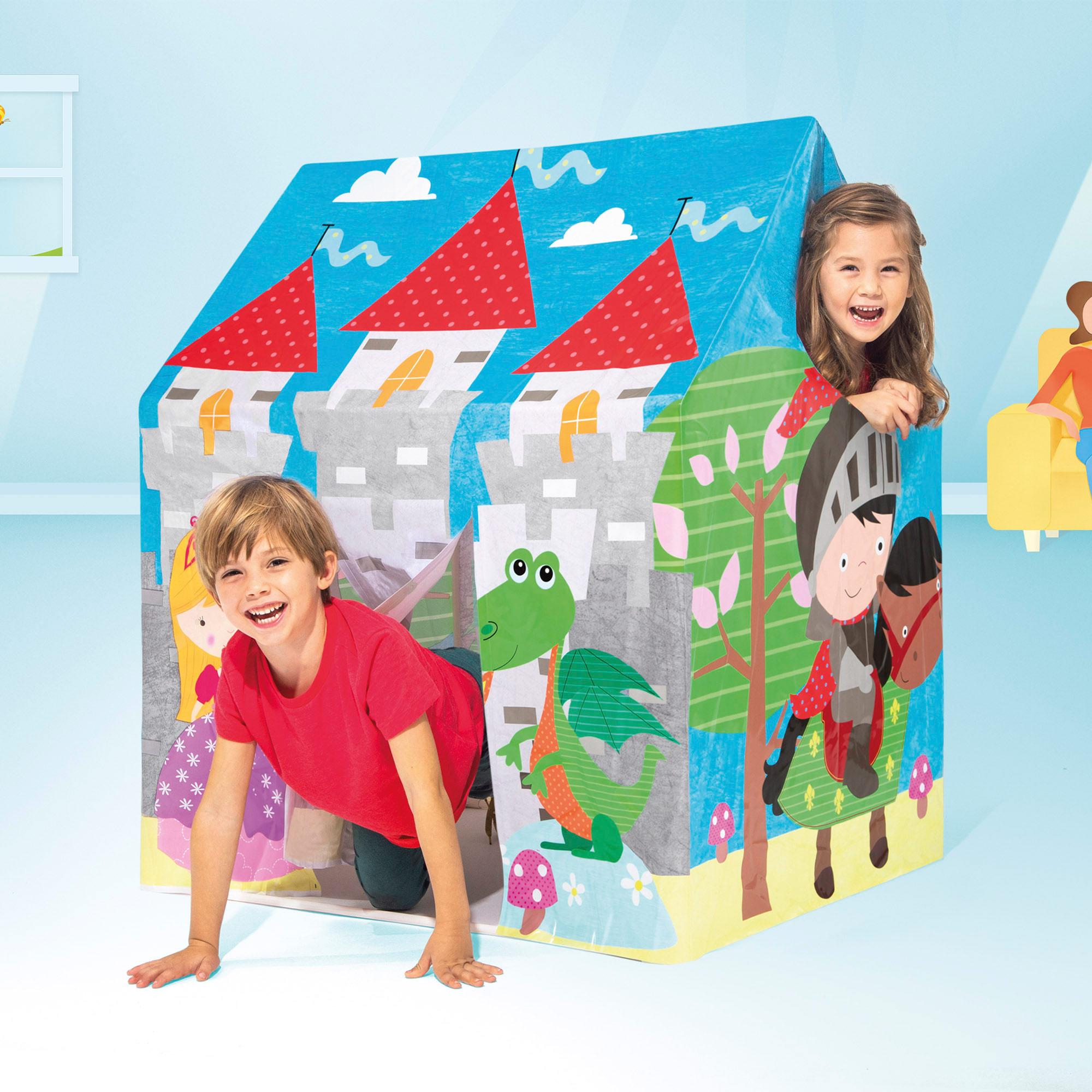 Casinha de Jogos Jungla Intex 3