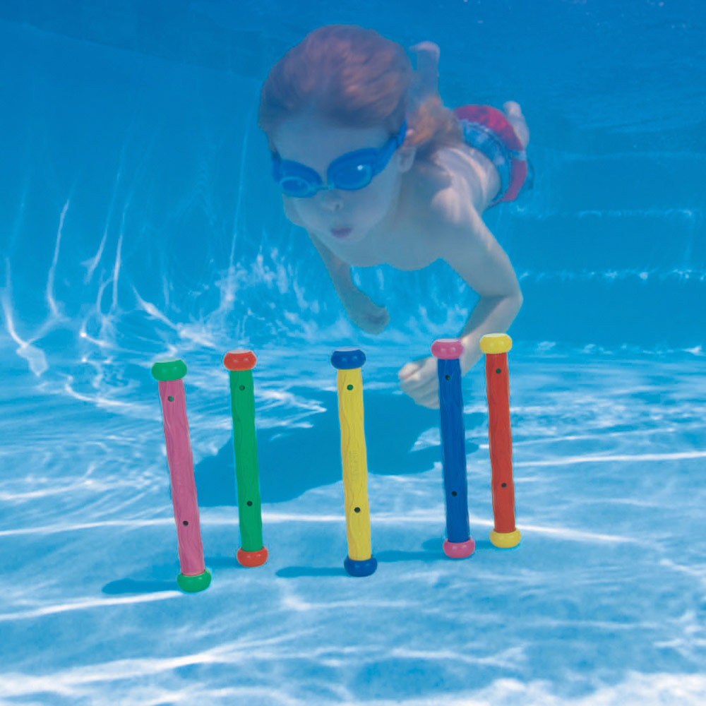 Juego de piscina Fun Sticks Intex 2
