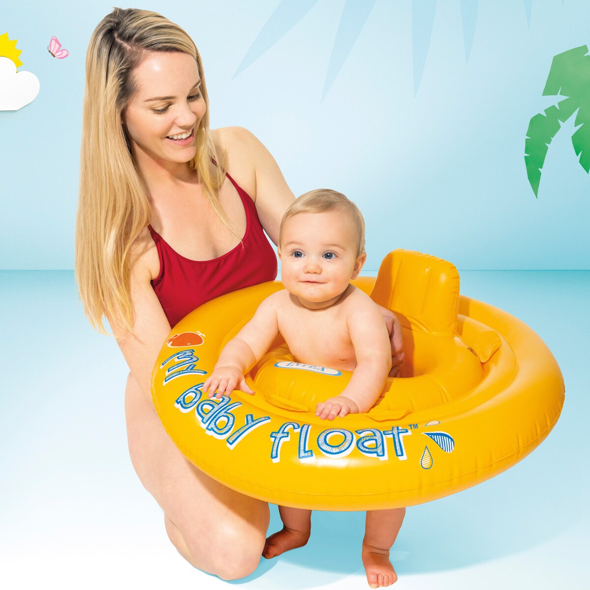 Flotador bebé 70 cm Intex 3