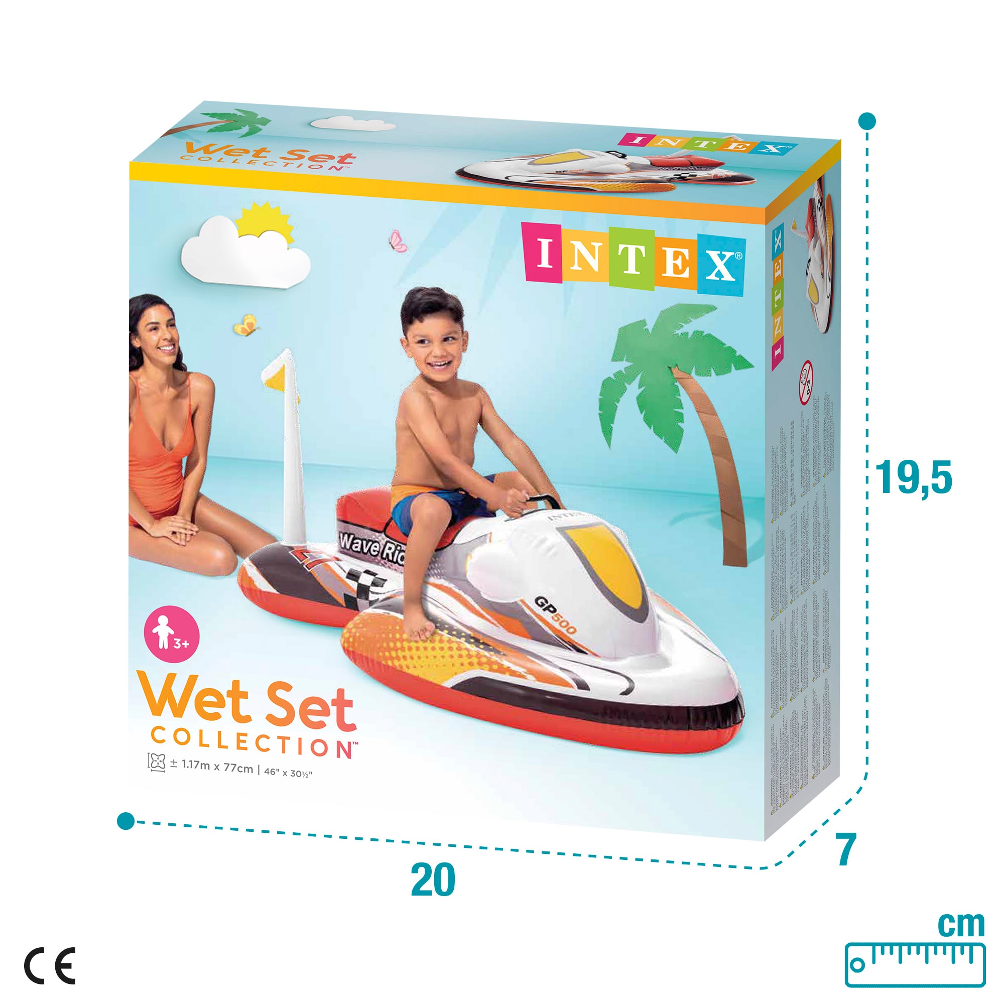 Moto hinchable Intex 7