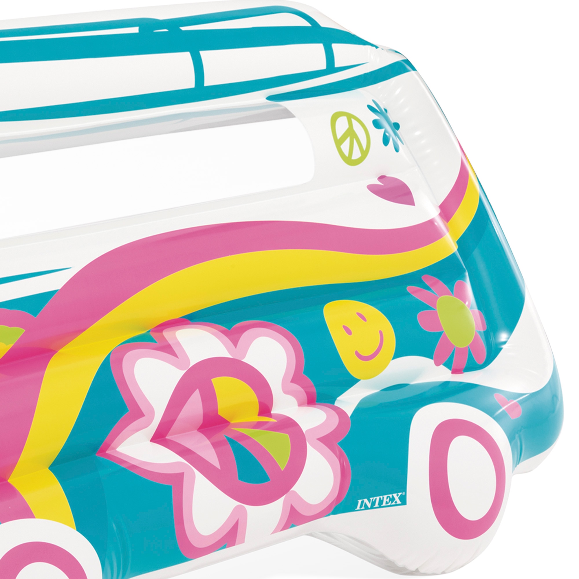 Colchoneta hinchable Furgoneta Hippy Intex 7