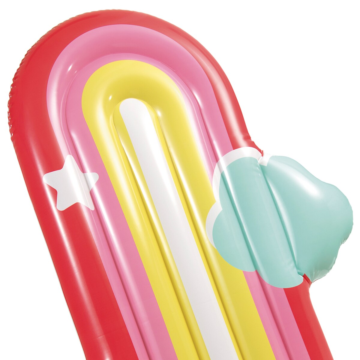 Colchão Insuflável Nube Arco Iris Intex 7