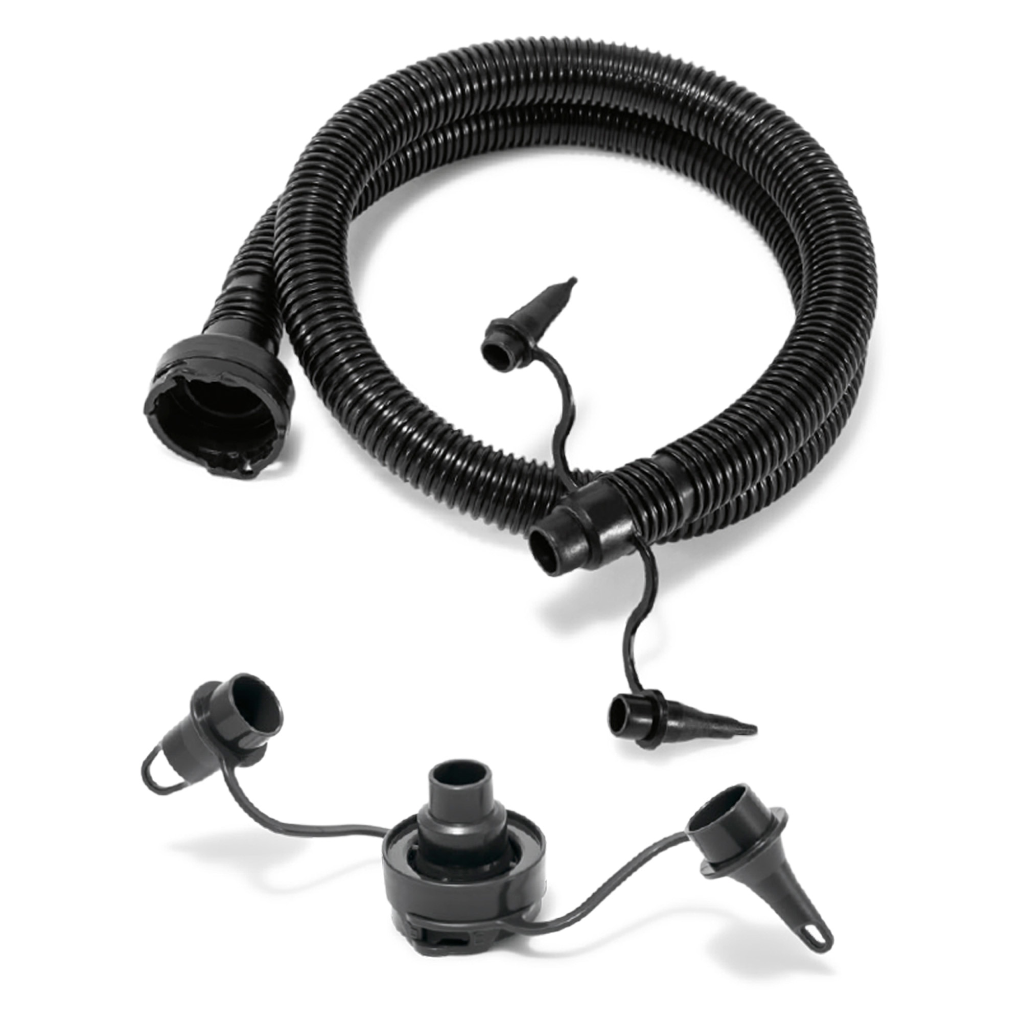 Hinchador bomba eléctrica Quick Fill 220-240V invertible + Adaptador 12V Intex 5
