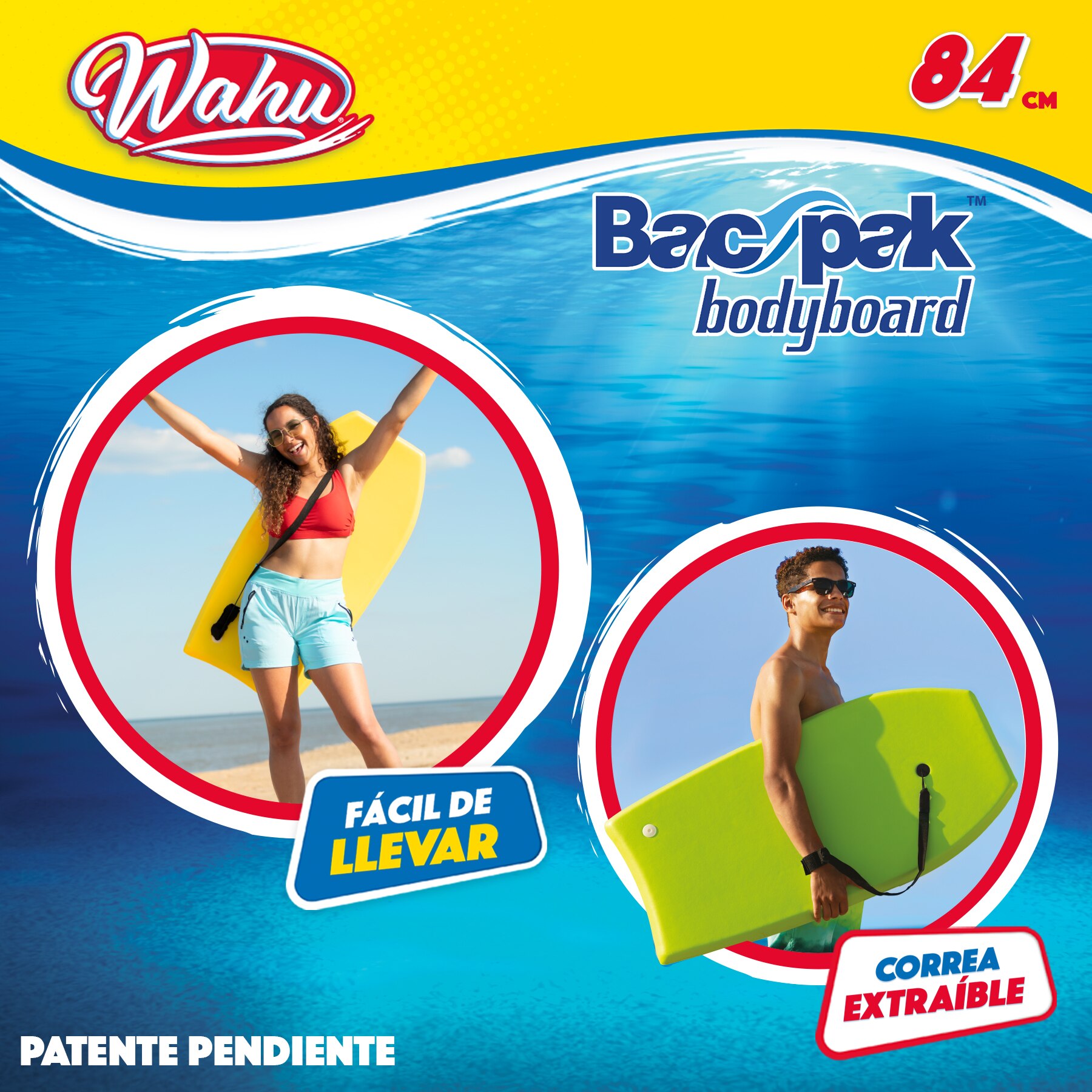 Tabla de Surf de 84 cm Wahu 2