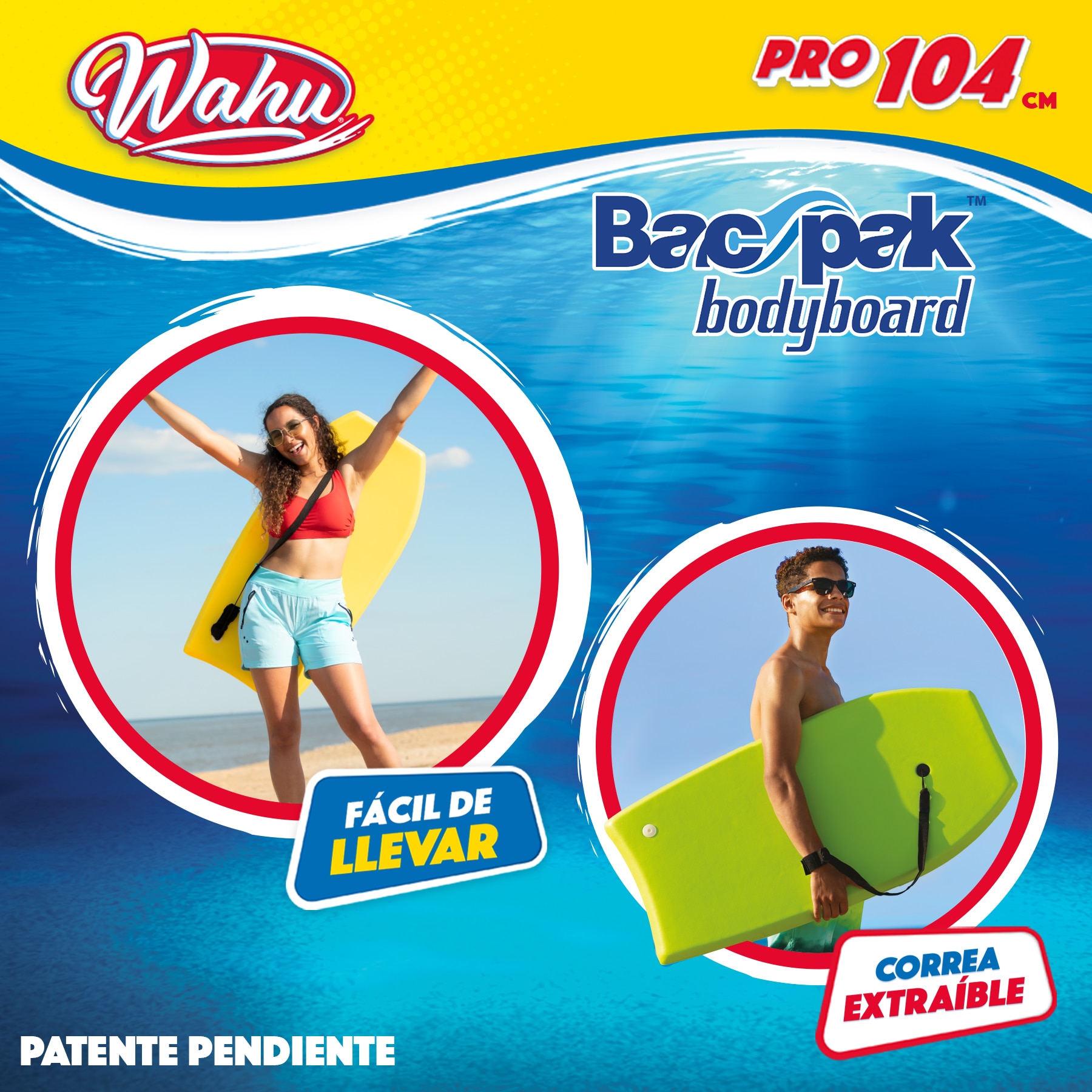 Tabla de Surf de 104 cm Wahu 3