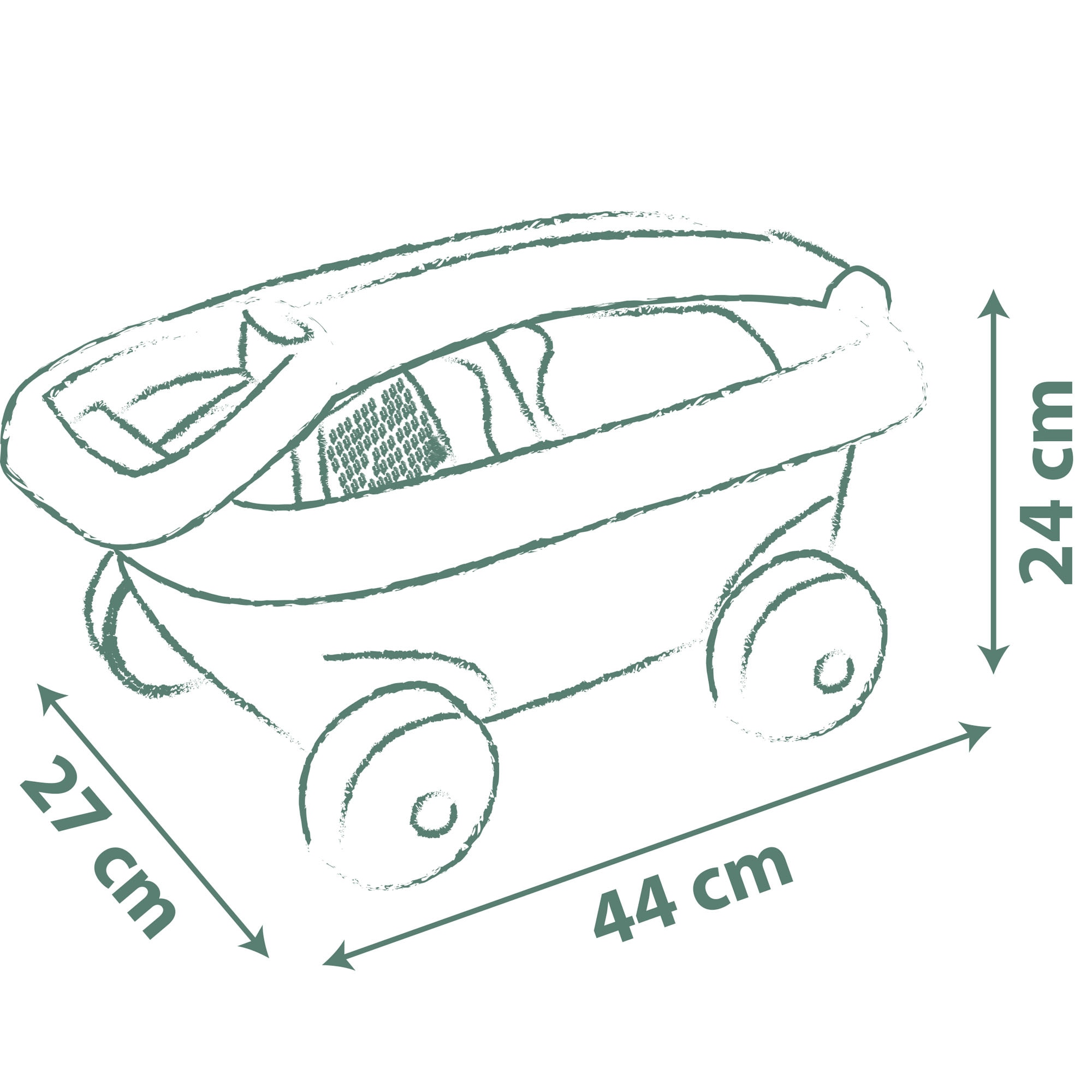 Carrito de playa Smoby Life 9
