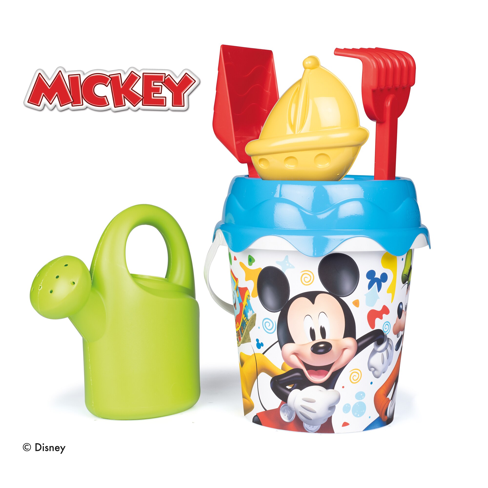Cubo de playa completo Mickey Mouse Disney Smoby Life 3