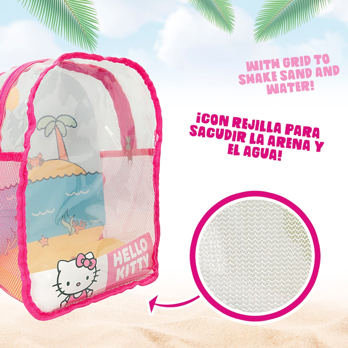 Mochila Playa Hello Kitty CB Beach 3