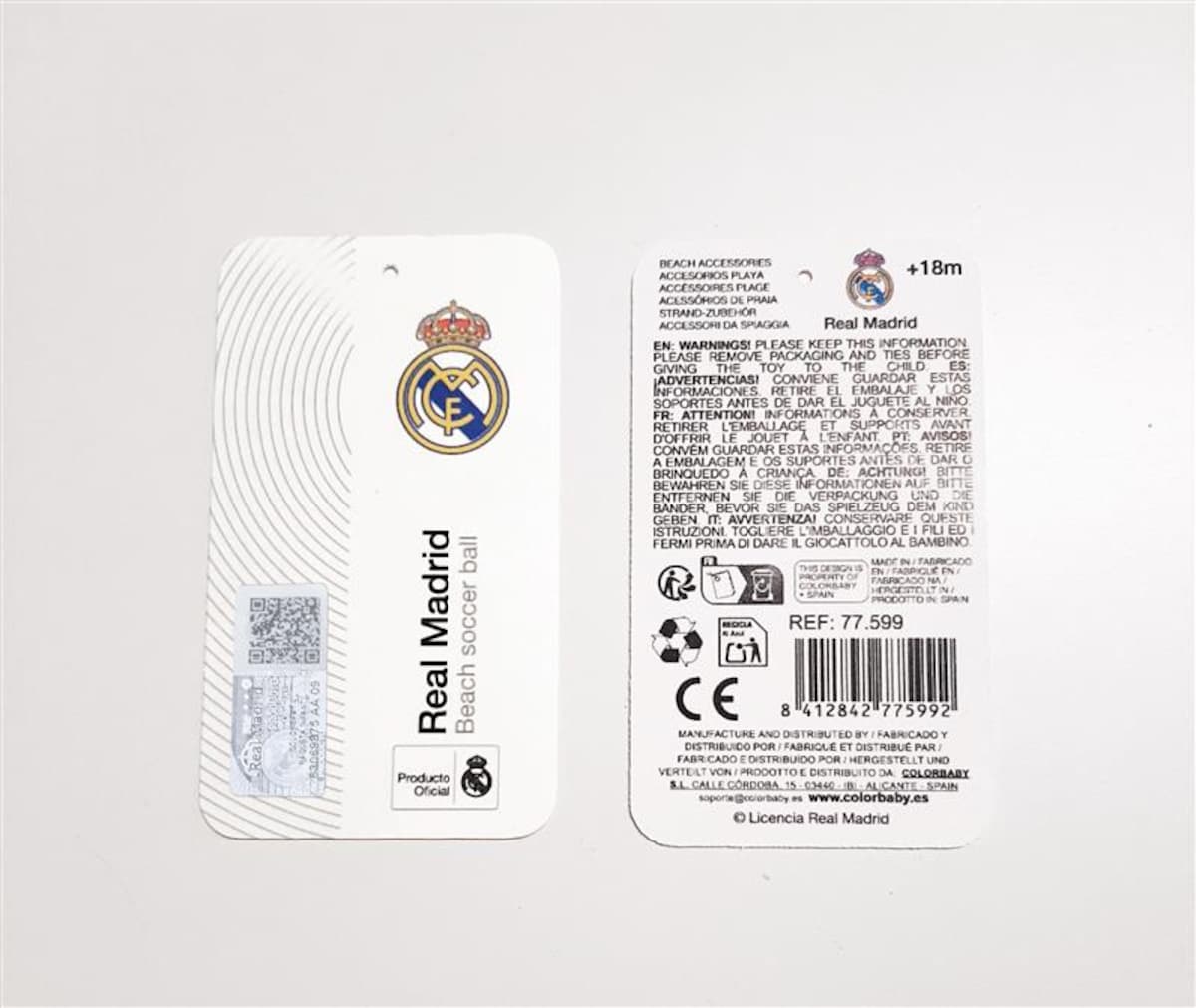 Mochila Playa Real Madrid CB Beach 8