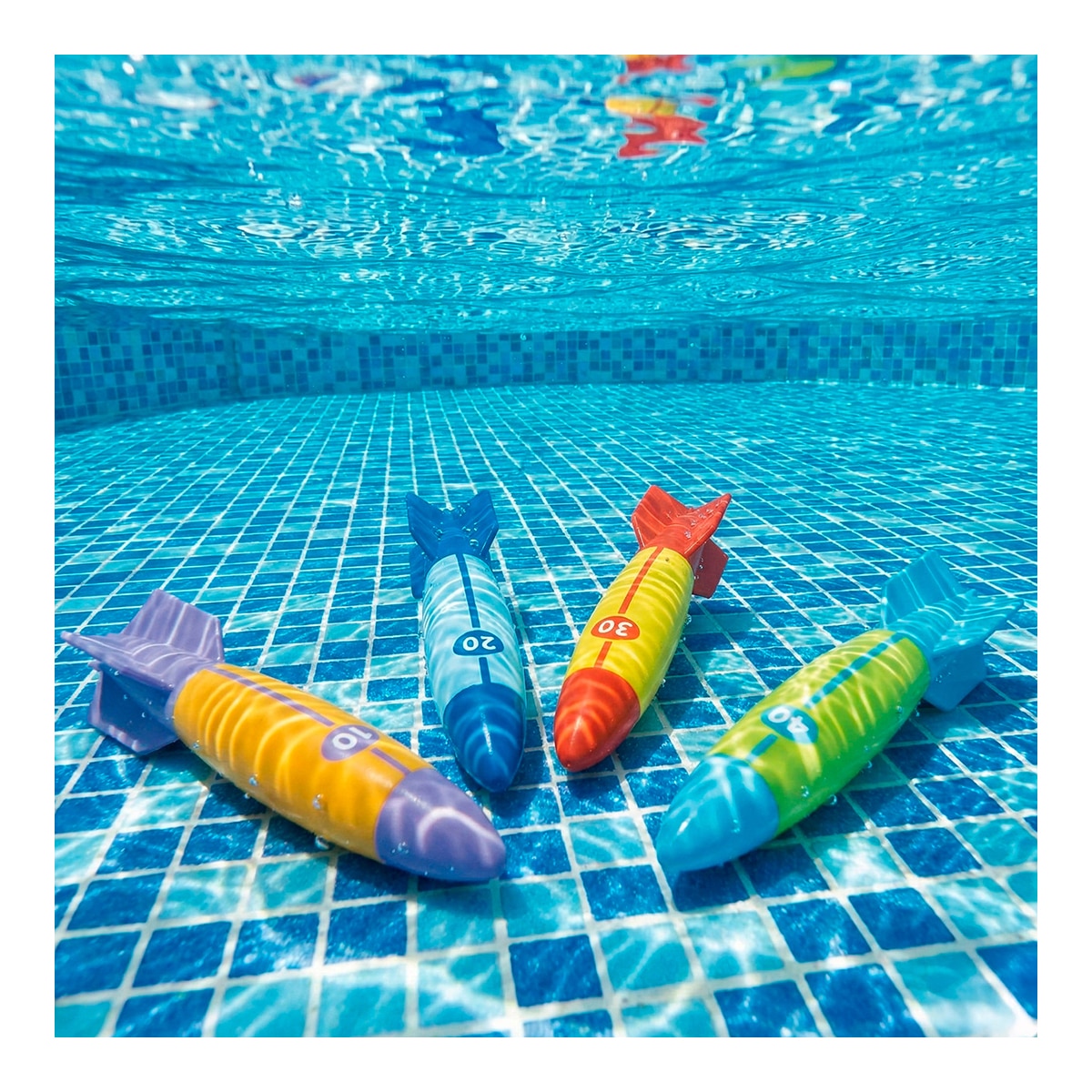 Torpedos acuáticos de colores Intex 5