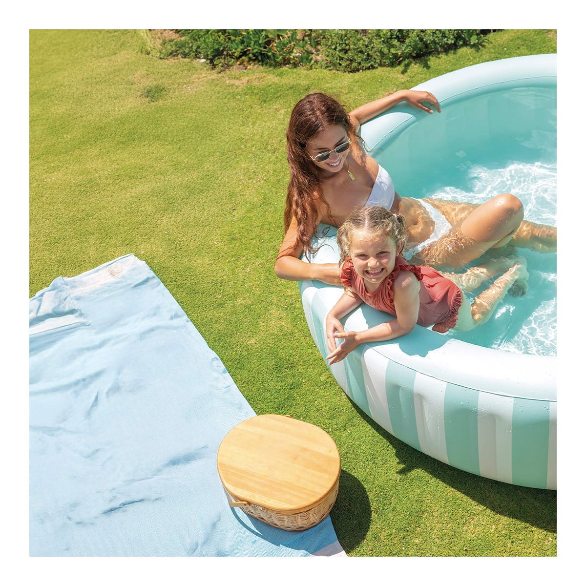 Piscina infantil hinchable redonda 168 cm Intex 2