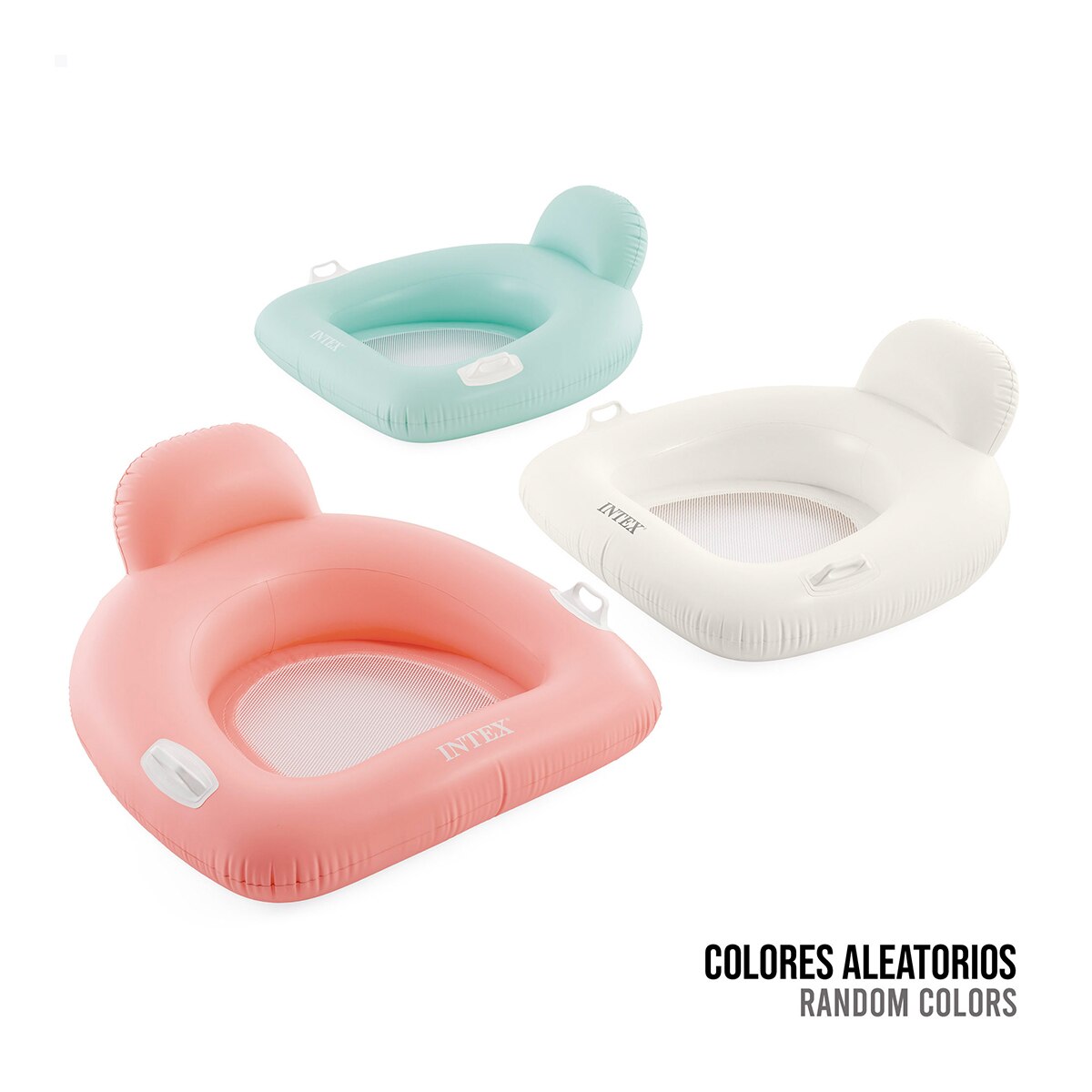 Asiento hinchable con respaldo Intex 2