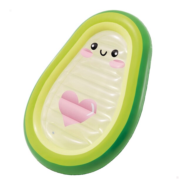 Colchoneta hinchable aguacate Intex