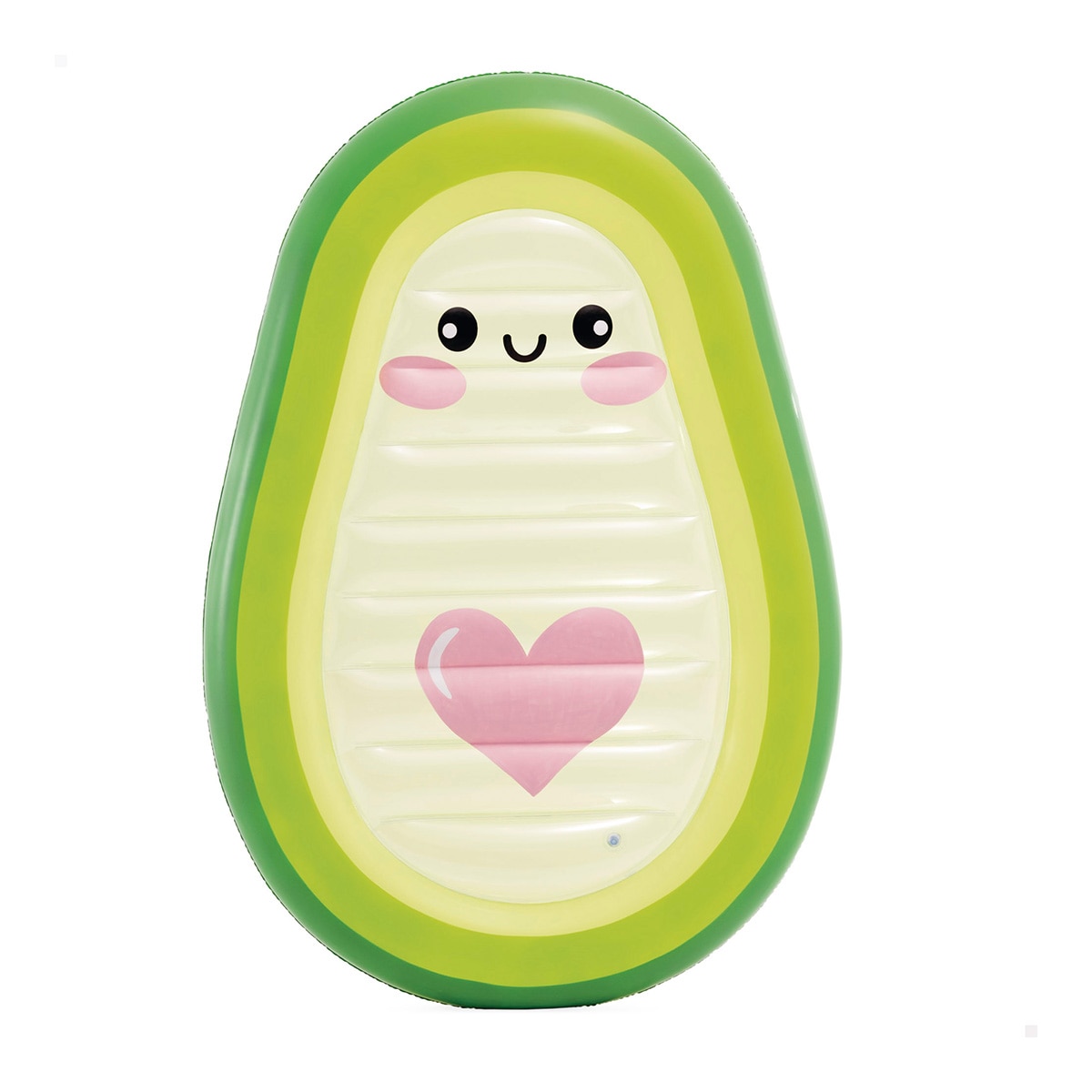 Colchoneta hinchable aguacate Intex 7