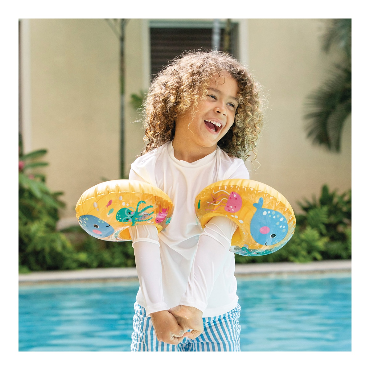 Manguitos hinchables ovalados marinos Intex 5