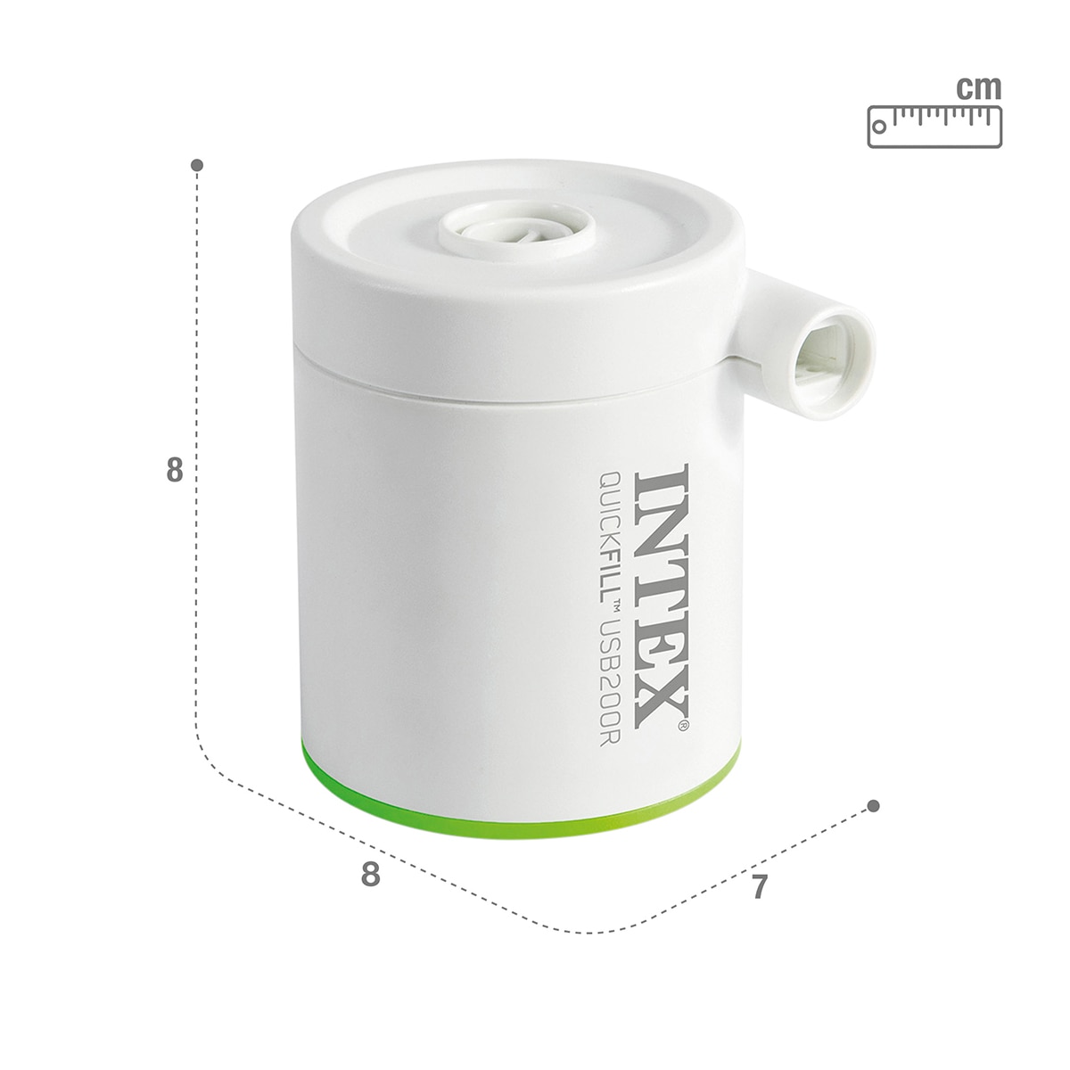 Mini hinchador eléctrico QuickFill USB200 Intex 4