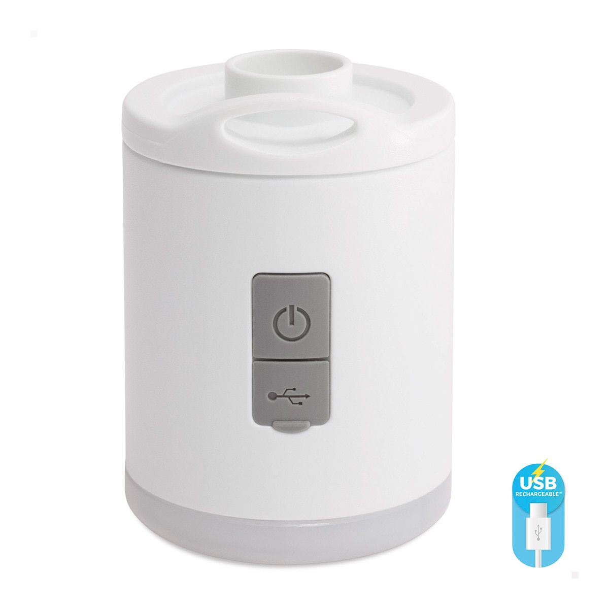 Mini hinchador eléctrico con linterna QuickFill USB200R Intex 3