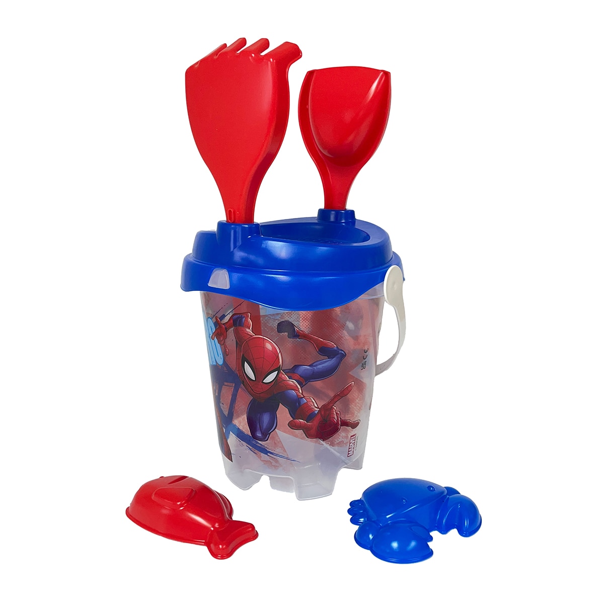 Cubo Castillo Spiderman y Moldes "Cristal" Mondo 2