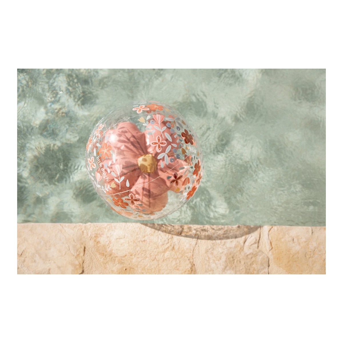 Pelota de playa 3D Flores Little Dutch 2