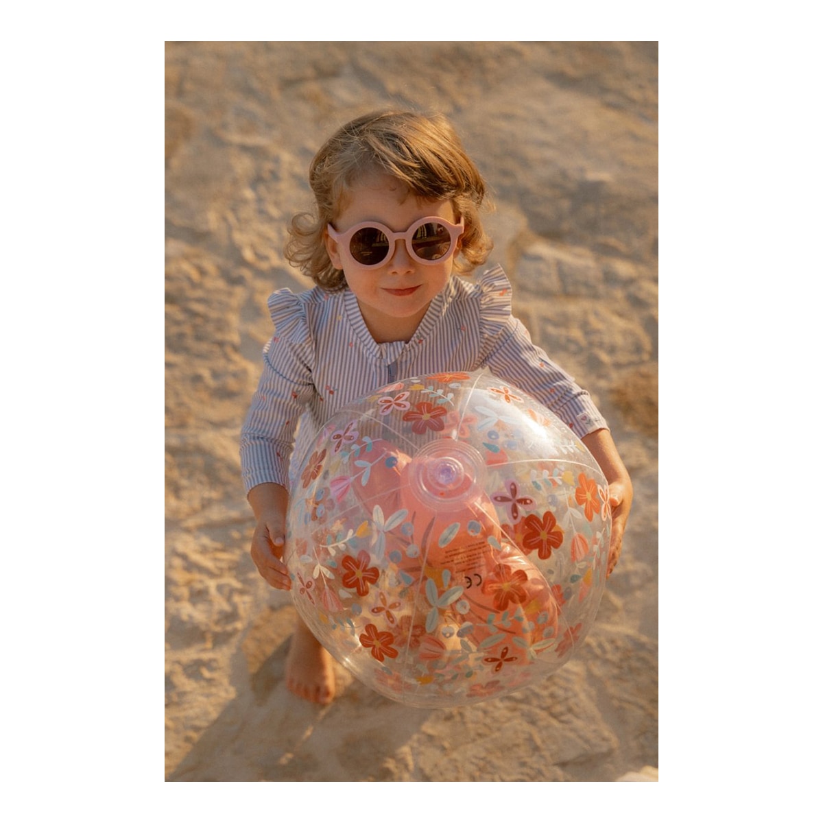 Pelota de playa 3D Flores Little Dutch 7