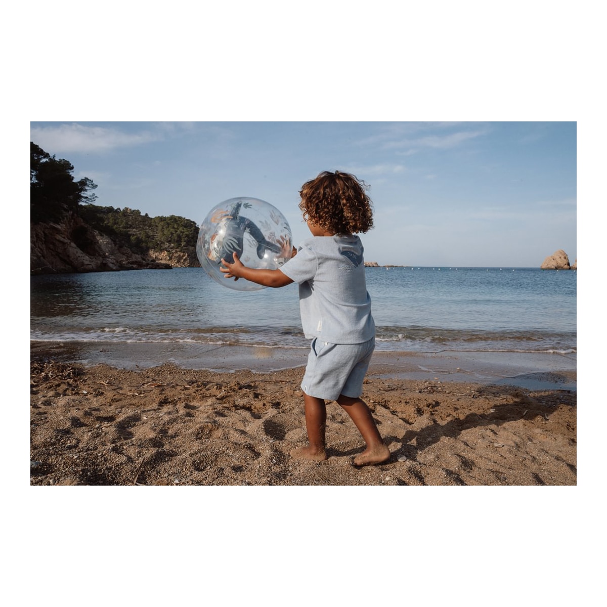 Pelota de playa 3D Océano Little Dutch 4
