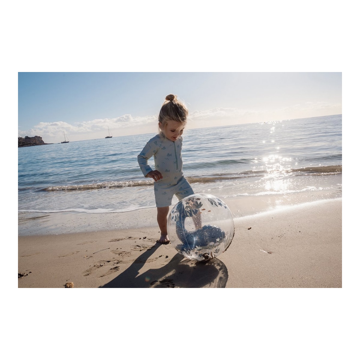 Pelota de playa 3D Océano Little Dutch 5