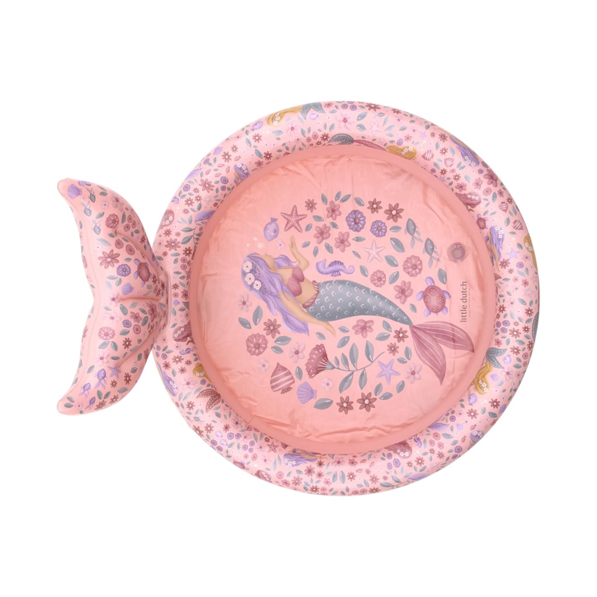 Piscina con cola Sirenas 80 cm Little Dutch 2