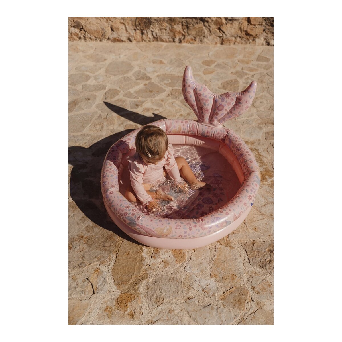 Piscina con cola Sirenas 80 cm Little Dutch 4