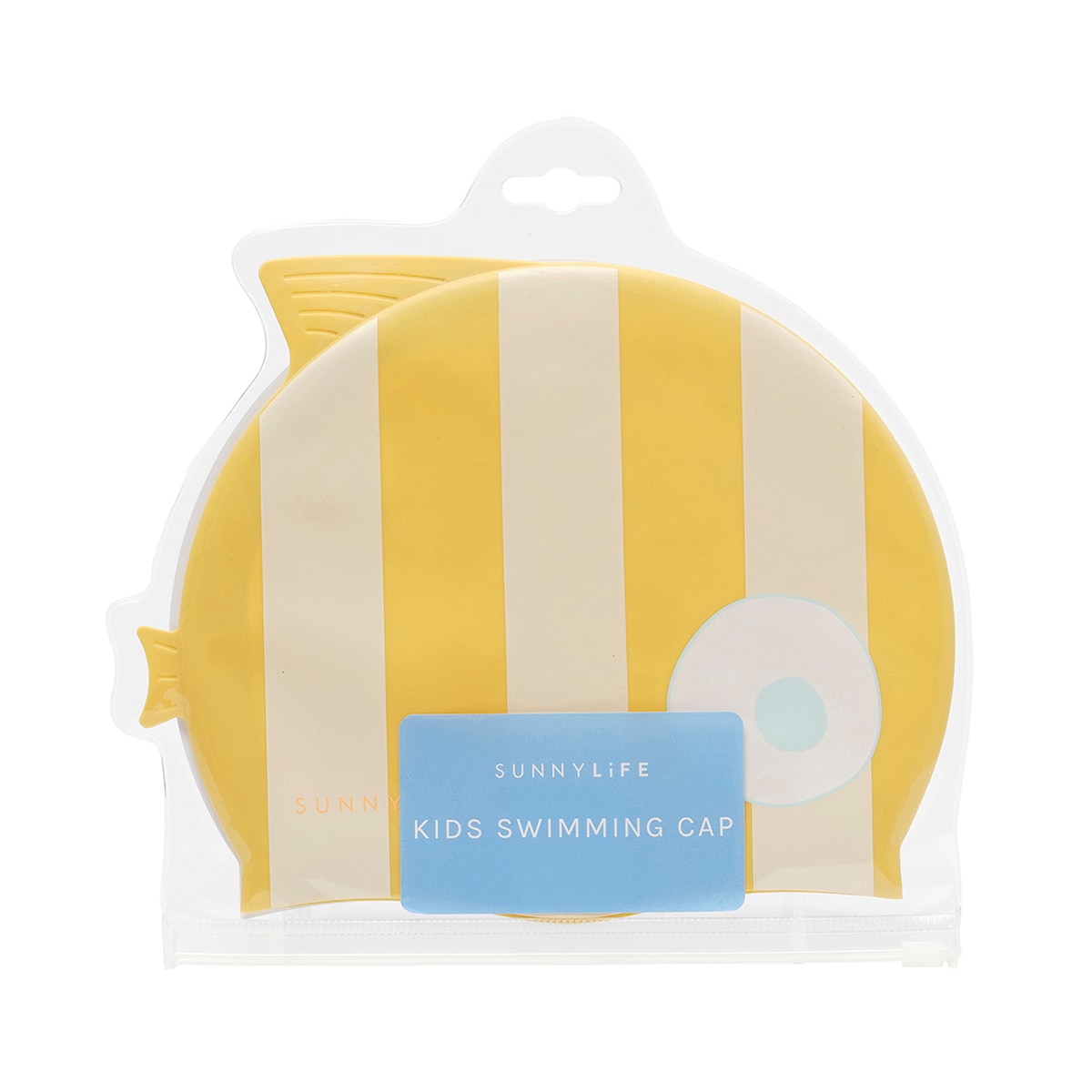 Gorro natación infantil amarillo Sunnylife 3