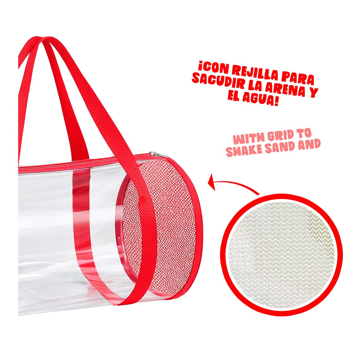 Bolsa de playa con cubo, accesorios y toalla Toy Story Colorbaby 5