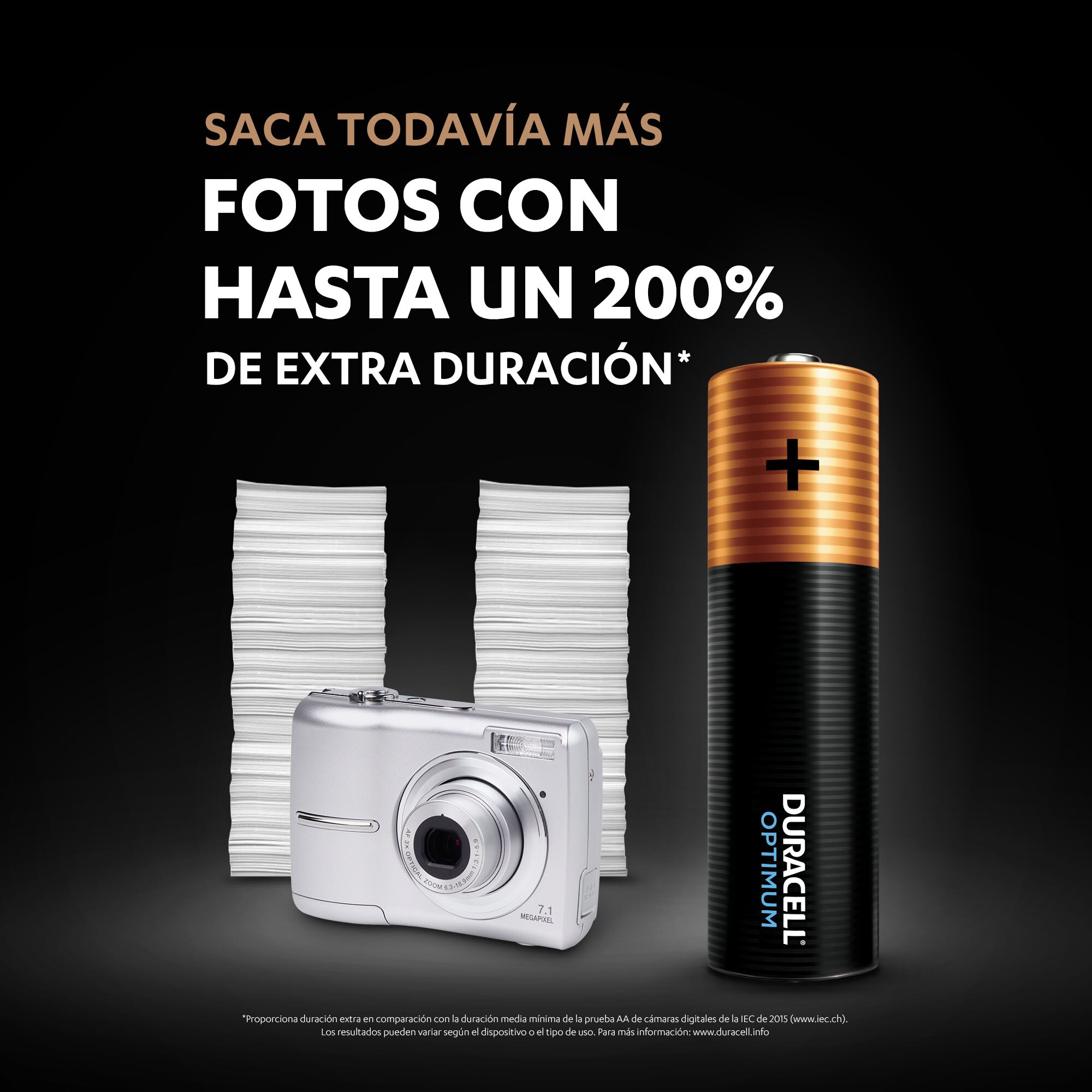 Pilas Duracell Optimum AA blister 4 unidades 5