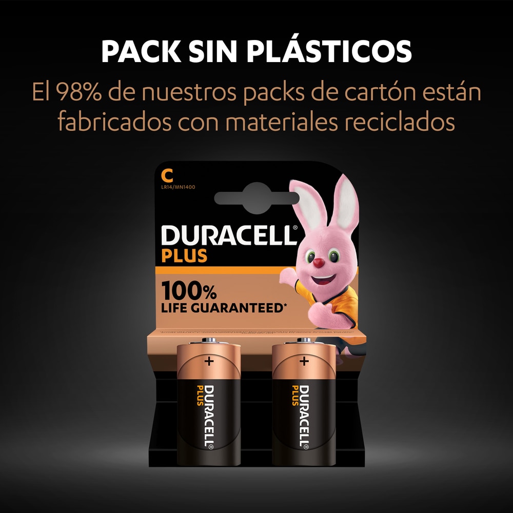Pilas Duracell LR14 (C) ML PLUS 4