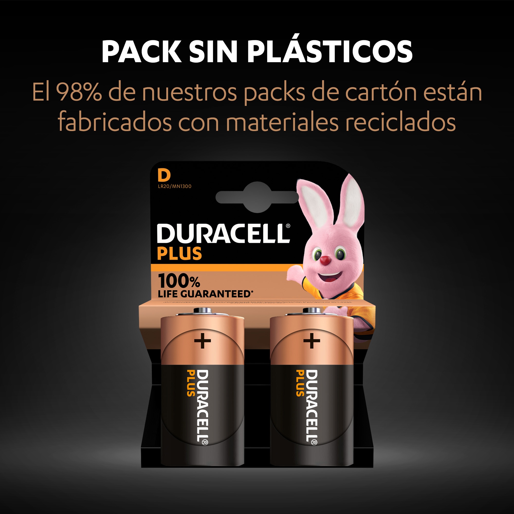 Pilas Duracell LR20 (D) ML PLUS 4
