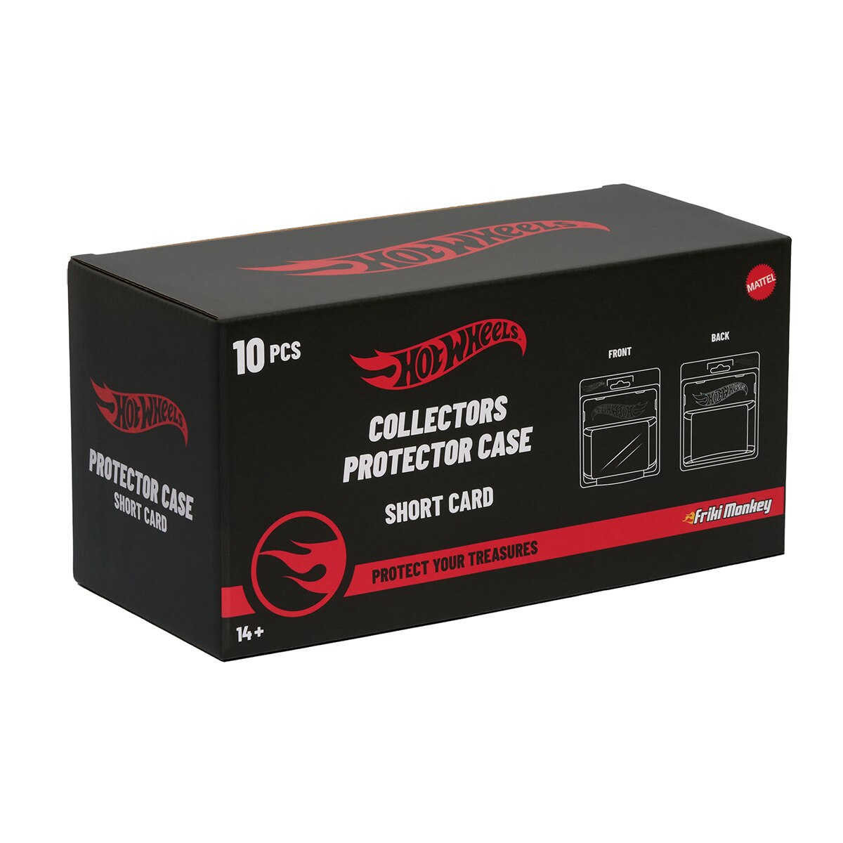 Protector para Coleccionista Carta Corta 10,8X10,8 Cm Hot Wheels CefaToys 2