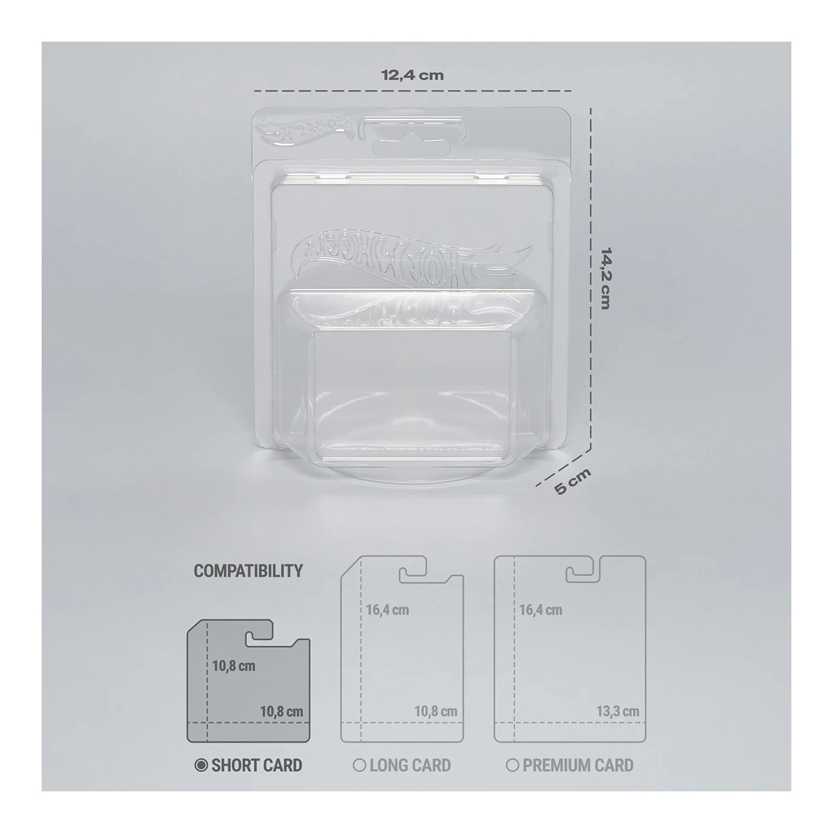 Protector para Coleccionista Carta Corta 10,8X10,8 Cm Hot Wheels CefaToys 4