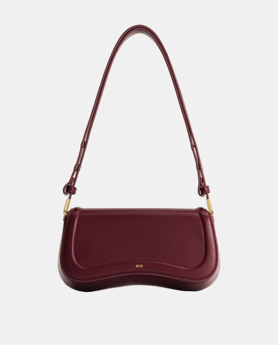 Mala de Ombro de JW PEI Modelo Joy - Bordeaux Grená-1