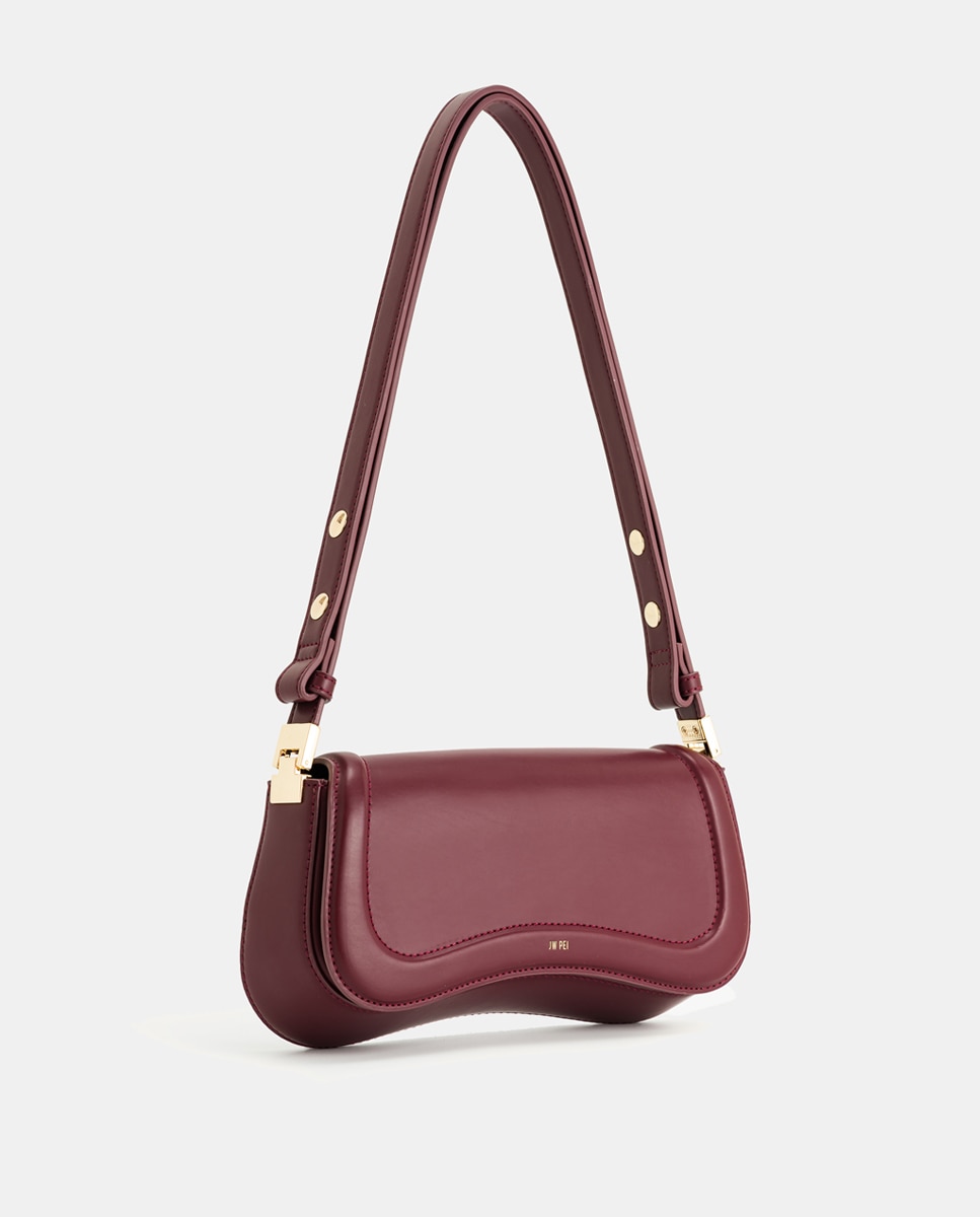 Mala de Ombro de JW PEI Modelo Joy - Bordeaux Grená-4