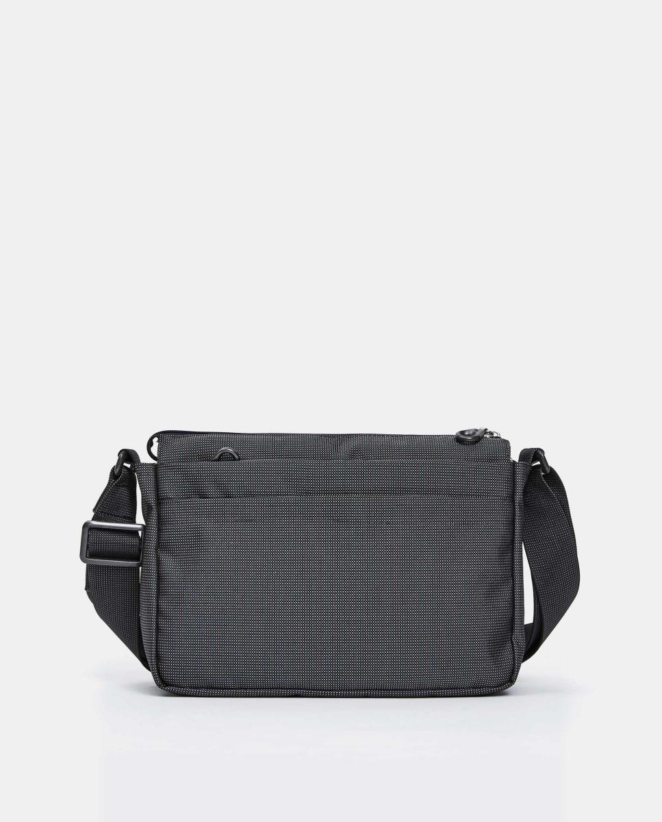 Bandolera en tejido multibolsillos - Mandarina Duck - Gris oscuro Gris oscuro-3