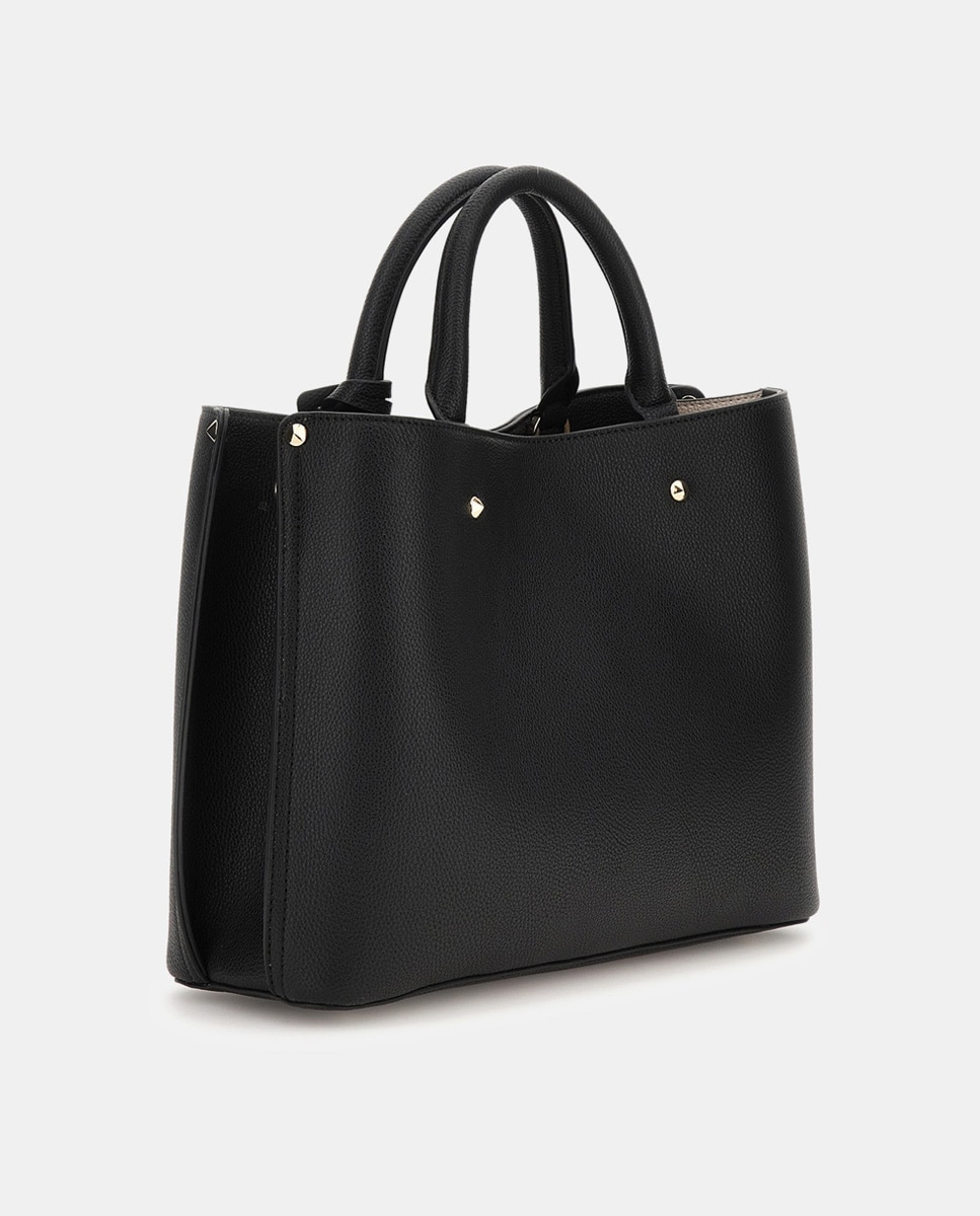Mala de Mão Grande Meridian com Alça de Tiracolo Ajustável - Preto Preto-2