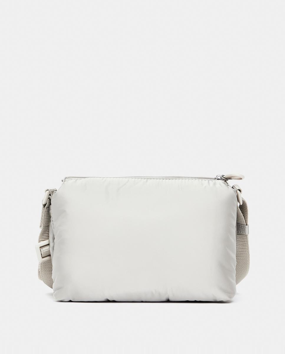 Mala a Tiracolo Tripla - Preto Cinzento-claro-3