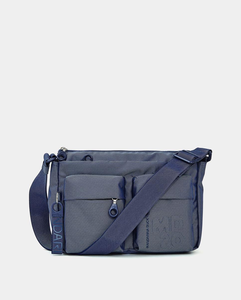Imagem 0 de Mala a Tiracolo em Tecido Multibolsos