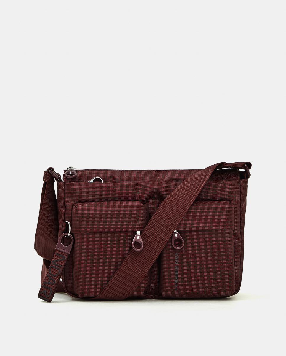 Imagem 0 de Mala a Tiracolo em Tecido Multibolsos