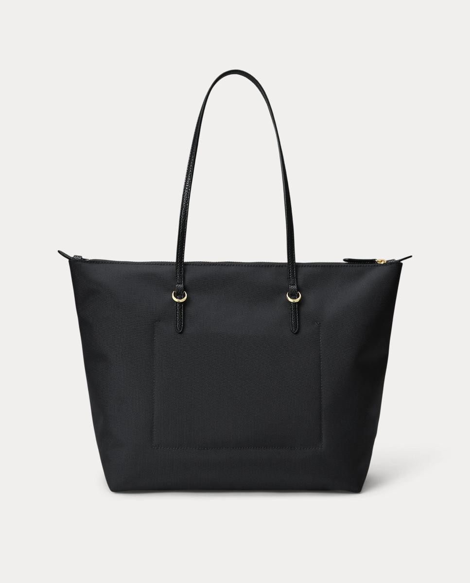Tote Keaton de nylon con cremallera - Lauren Ralph Lauren - Negro Negro-4