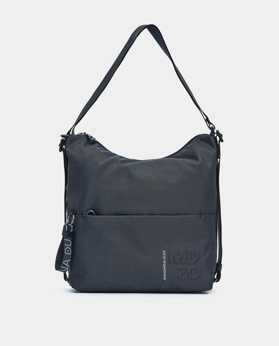 Imagen 1 de Bolso en tejido convertible mochila - Mandarina Duck - Azul claro Azul marino