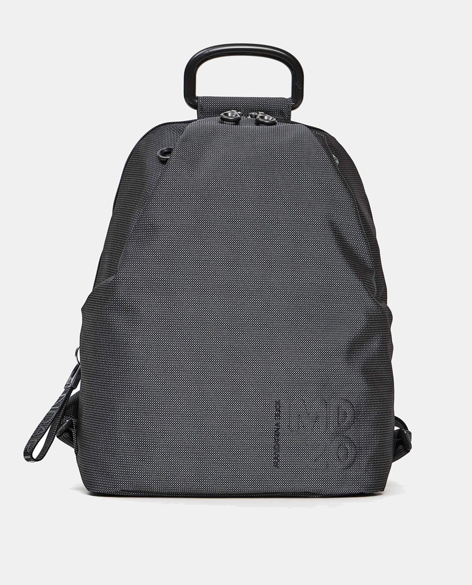Mochila Pequena com Fecho de Correr Cinzento-escuro-5