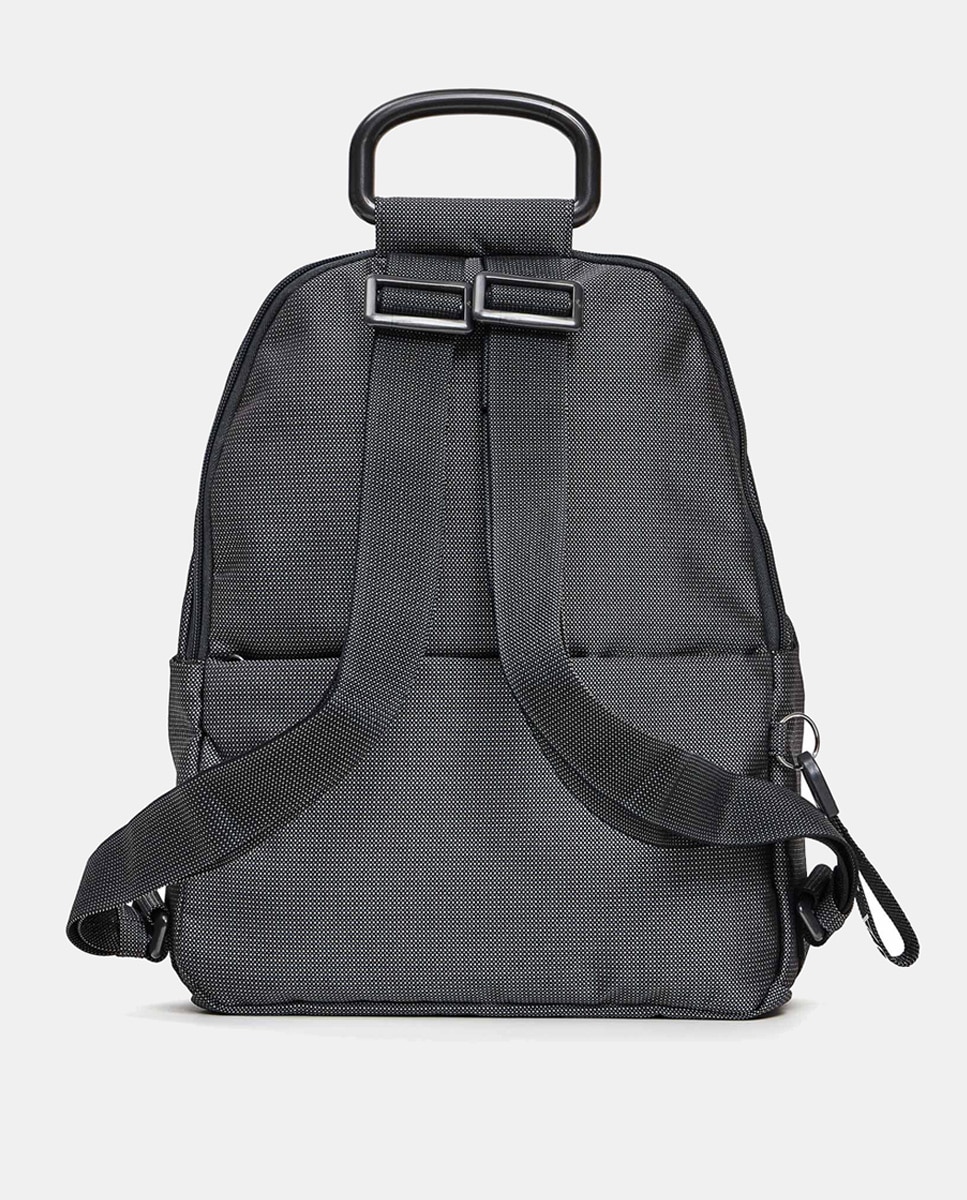 Mochila Pequena com Fecho de Correr Cinzento-escuro-7